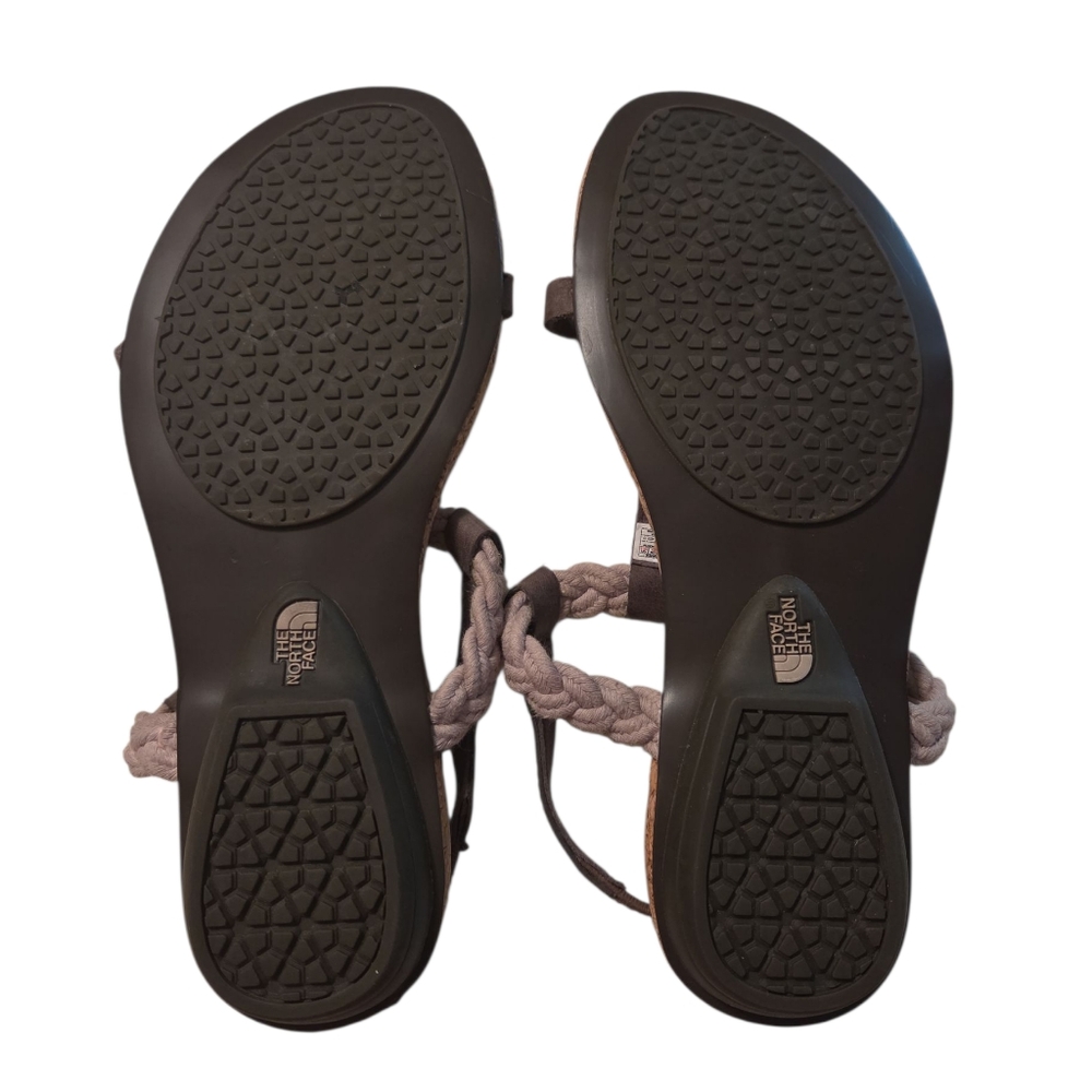 The North Face Women's Bridgeton Slingback Sandals In Dark Gull Gray Size 7 - Picture 5 of 6